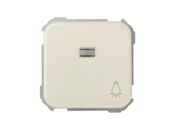 Pulsador luz con luminoso marfil s31 simon