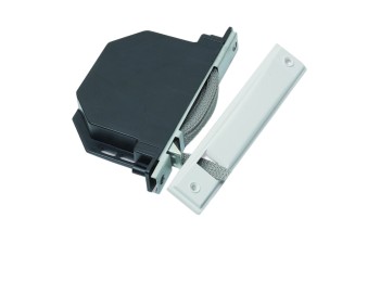 Recogedor persiana embutir 14mm c/cinta gris blanco gaviota