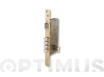 Cerradura seguridad embutir 700b/50-ds15/60 cromo mate ezcurra