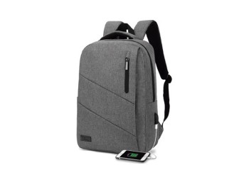 Mochila para portatil city 15,6´ gris subblim