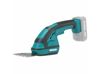 Tijera cortasetos y cortacesped bateria 20 cm 18 v no incluida wesco