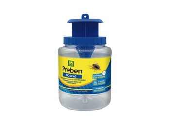 Trampa para moscas con recambio Ø 13 x 18 cm masso