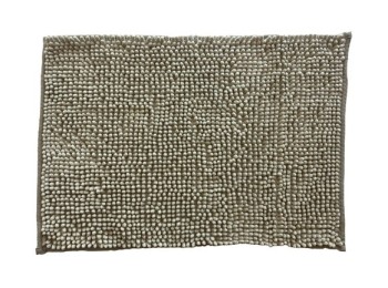 Alfombra de baÑo 40x60 cm beige epid