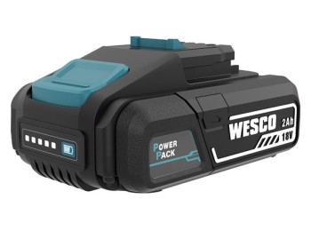 Bateria carga cable tipo c 2 ah wesco