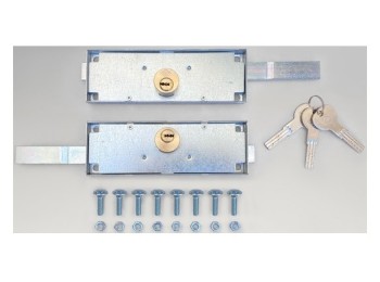 Cerradura persiana lateral juego puertas enrollables llaves 3 puntos cays