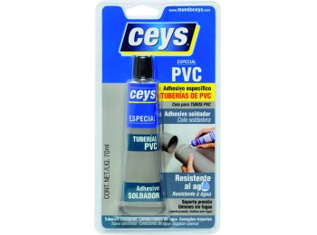 Adhesivo sold pvc 70 ml tuberias ceys