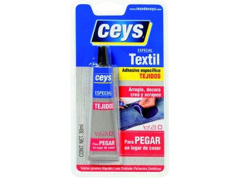 Adhesivo tejidos 30 ml textilceys ceys