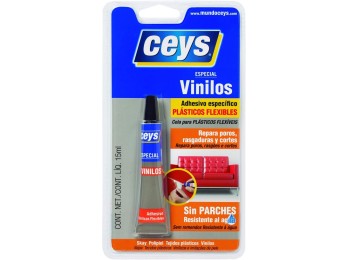 Adhesivo plasticos flex 15 ml viniceys ceys
