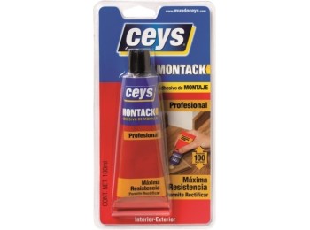 Adhesivo montaje 100 ml montack tubo ceys