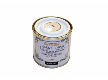 Pintura al agua para muebles 125 ml crem chalky rust-oleum