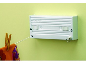 Tendedero pared 2 cuerdas hasta 5mt autom pvc tzs-2 cuncial