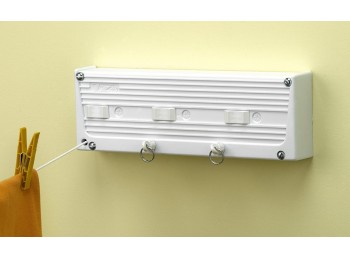 Tendedero pared 3c hasta 5mt autom pvc tzs-3 cuncial