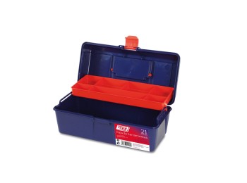 Caja herram 310x160x130mm band pp az nº21 tayg