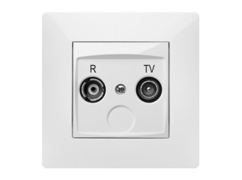 Base antena 2 tomas empotrar abs bl habitat 15 famat