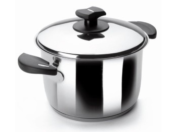 Olla alta 20cm c/tapa f/difusor inox ladycor lacor