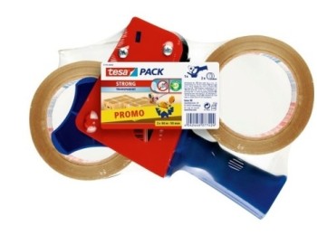 Precintadora embal 50mm poliolefina tra 2 cintas tesatape