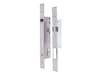 Cerradura elec duo 25/85 inox dorcas