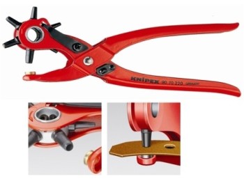 Sacabocado corte revolv knipex