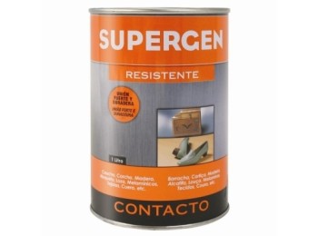 Pegamento contacto 1 lt bote supergen