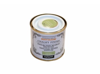Pintura al agua para muebles 125 ml ver/sa chalky rust-oleum