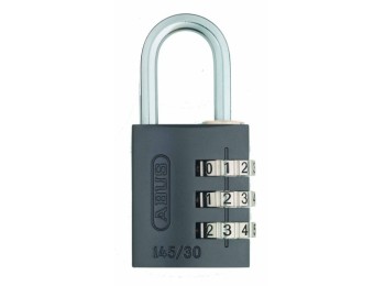Candado seg 30mm comb. programable titanio abus