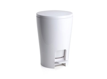 Cubo baño con pedal 5lt cubeta extraible pl bl tatay