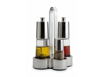 Vinagrera coc aceitera convoy cristal/inox bella bra