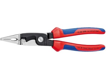 Alicate elec multif. 200mm m/bim knipex