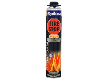 Espuma poliur. pist 750 ml res.fuego orbaf.fire stop quilosa