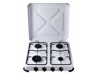 Cocina portatil 515x510x95mm 1,4/1,2/1,2/0,85 kw a gas vivah