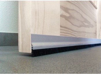 Burlete bajo pta 125cm torn flecos alu pla burcasa