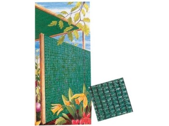 Malla ocult. 1.5x25mt natuur poliet ver nt61357