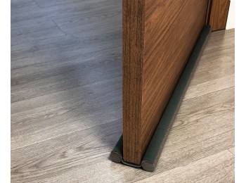 Burlete bajo pta 095cm doble rollo pvc gr burcasa