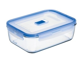 Hermetico alimen. rect 22x16x7cm crist luminarc