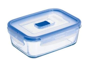 Hermetico alimen. rect 16x11x6cm crist luminarc