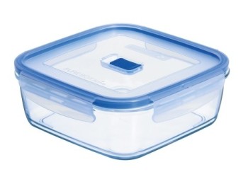 Hermetico alimen. cuadrado 16x16x7cm crist luminarc