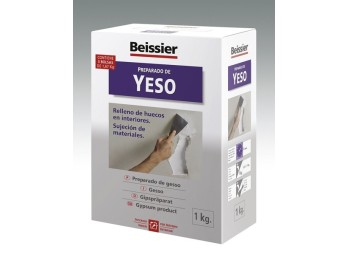 Yeso rest. relleno hueco 1 kg bl int. sujecion mat. beissier