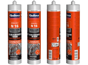 Silicona neutra const. 300 ml tr. orbasil n-16 quilosa