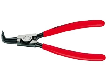 Alicate arandela ext 10-25 mm punta curva m/plast knipex