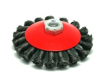 Cepillo ind conico amoladora 095x0,5 mm ac nivel