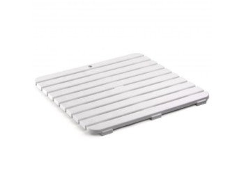 Tarima baño ducha 55x55cm pp bl tatay
