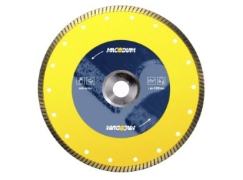 Disco corte porcelan. b/cont 230x1,8x8mm turbo diam macodiam