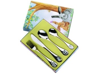 Cuberteria mesa inf arca di noe inox pinti 4 pz