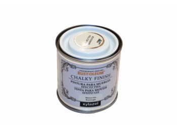 Pintura al agua para muebles 125 ml bl chalky rust-oleum
