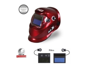 Pantalla prot soldadura corte amoladora doble funcion stayer