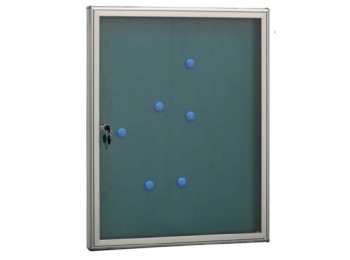 Tablon anuncios 55x69x4,7cm 4 din-a4 arregui alu pla pan72 p