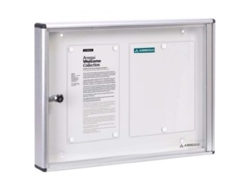 Tablon anuncios 48x35x5cm 2 din-a4 arregui alu pla pan42 pan