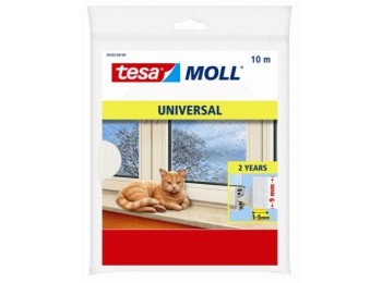 Burlete pta/vent.  9mmx10mt adh espuma bl tesa moll tesatape