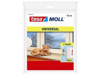 Burlete pta/vent. 25mmx10mt adh espuma bl tesa moll tesatape