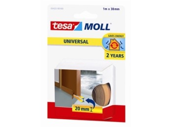 Burlete bajo pta 38mmx01mt tira adh cau marr tesatape